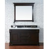 Brookfield Burnished Mahogany 60" Single (Vanity Only Pricing)